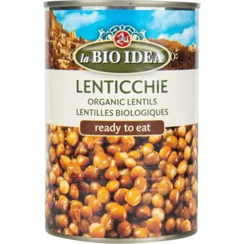Luštěnina Čočka sterilovaná Bio 400g Bio Idea