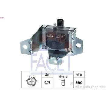 Zapalovací cívka Zapalovací cívka FACET 9.6274