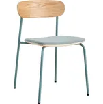 Jídelní židle v zelené a přírodní barvě v sadě 2 ks Adriana – Marckeric ID_1597542