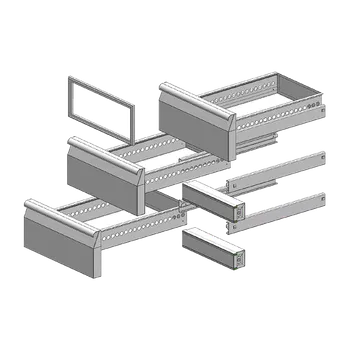 Zásuvky 1/3 (3ks) pro SCH | RM - ZS 3Z