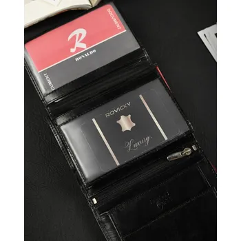 Peněženka Kožená peněženka se zapínáním