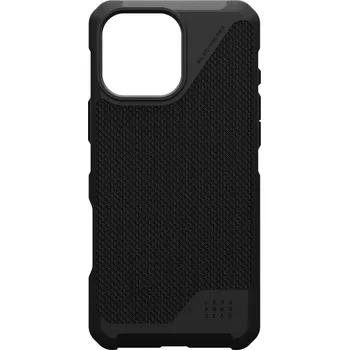 Pouzdro na mobilní telefon Kryt na mobil UAG Metropolis LT Magsafe Kevlar Black iPhone 16 Pro Max