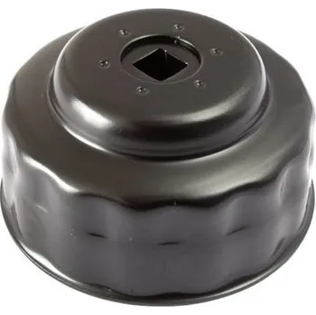 Klíč Bike It klíč na olejové filtry 74/ 76mm, 15ti hran pro nástrčný 3/8" klíč