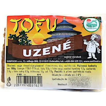 Sunfood – uzené – tofu – 190 g