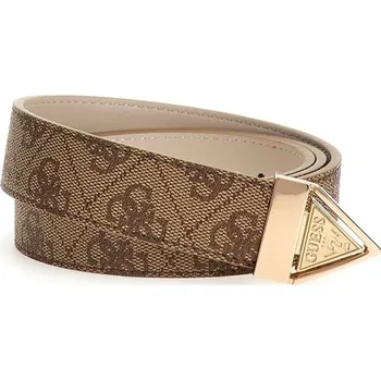 Opasek GUESS Eco Erica Adjustable &amp; Reversible Belt – Latte Logo – dámský oboustranný pásek - M 95 cm + doprava zdarma