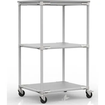 Manipulační vozík 24043030 [šedá + stříbrné spojky] Vyberte barvu konstrukce:: modrá + černé spojky