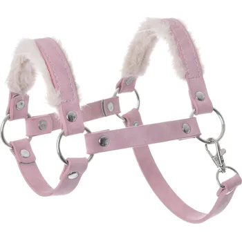 Hobby horsing Ohlávka s beránkem z koženky Mullbery Velikost: S