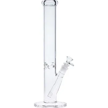 Čistič dýmky WeedShop Skleněný bong 40 cm rovný