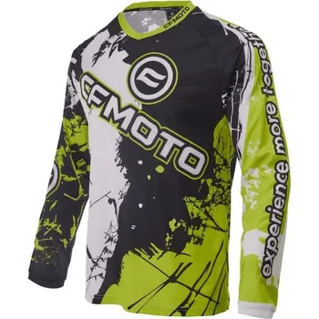 cyklistický dres Dres CFMOTO QuickDry (neon zelený)