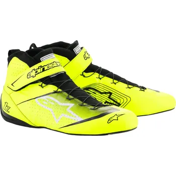 Moto obuv FIA závodní obuv Alpinestars Tech-1 Z V3, Žlutá fluo/černá