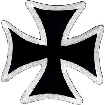 Nášivka - KŘÍŽ BÍLÝ / zádovka