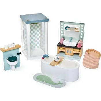 Panenka Nábytek pro panenky Tender Leaf Dolls House Bathroom Furniture