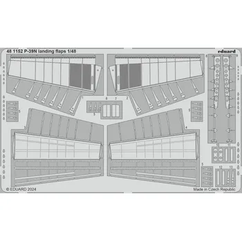 Plastikový model Eduard 1/48 P-39N landing flaps (ARMA HOBBY)