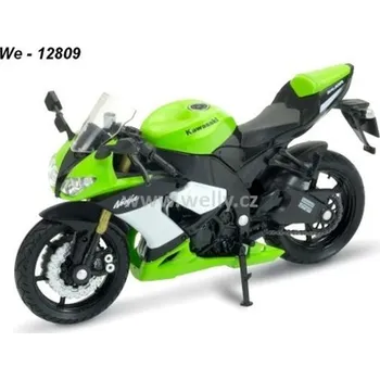 autíčko Model KAWASAKI Ninja ZX-10R 09 1:18 - zelená