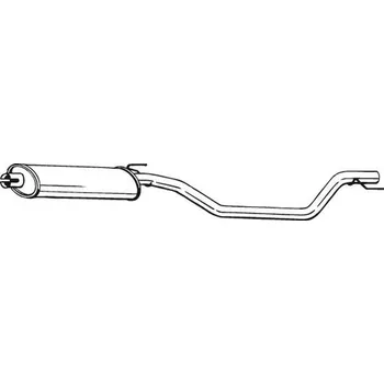 Výfukový systém Střední tlumič výfuku BOSAL 284-383