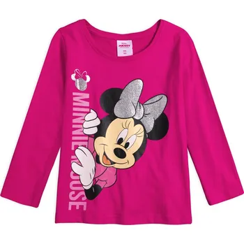 Dívčí tričko DISNEY MINNIE FASHION růžové Velikost: 116