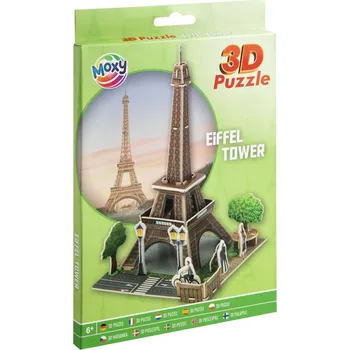 Puzzle Papírové 3D puzzle - Eiffelova věž