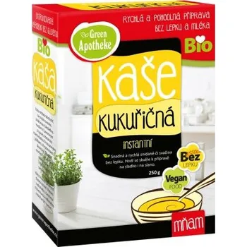 Kaše kukuřičná instantní bezlepková Bio 250g Green Apotheke