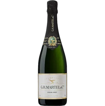 G.H.Martel & Co Demi Sec Champagne 0.75l 12% (holá láhev)