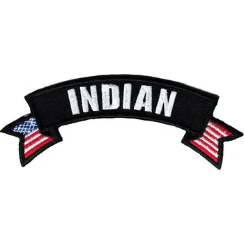 Nášivka Nášivka - INDIAN S VLAJKOU