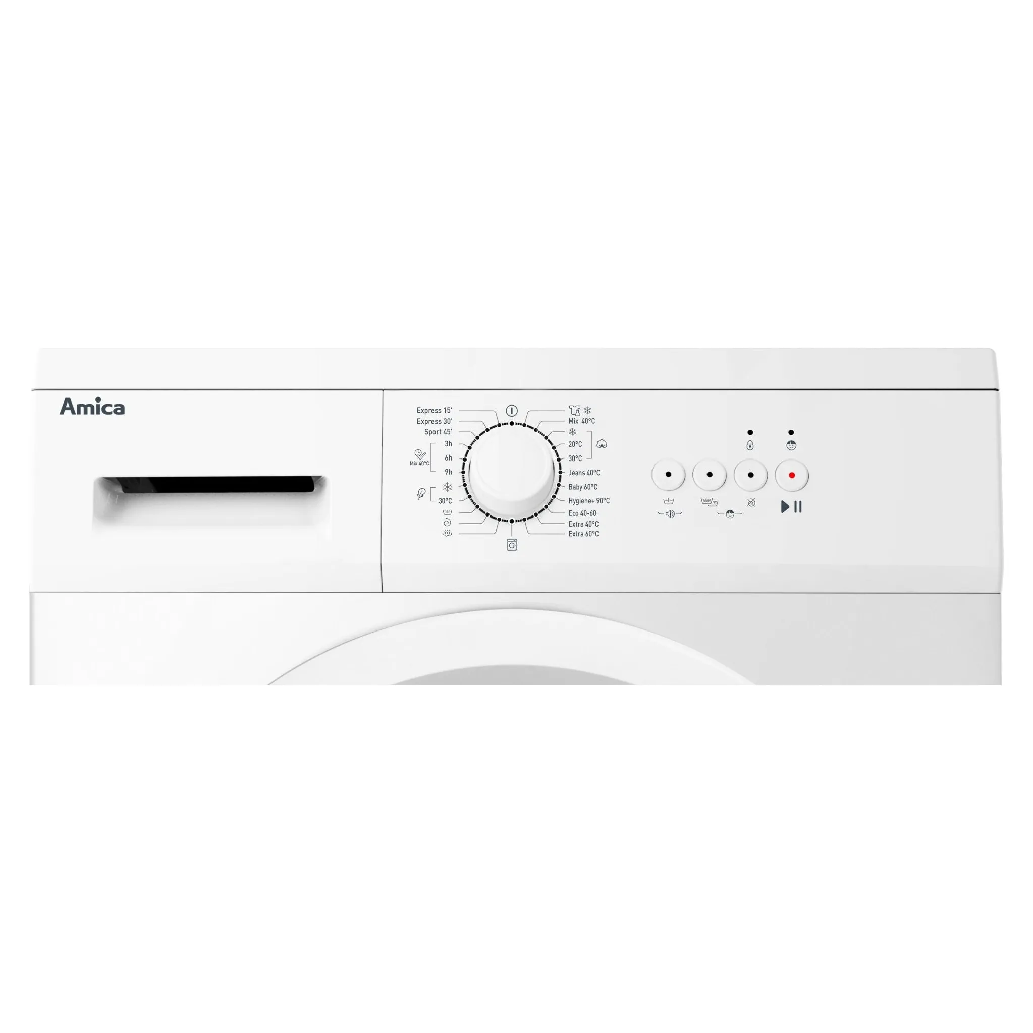 Fotografie 8 - Pračka Amica PPS 61002 W
