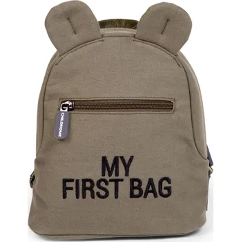 Dětský batoh Childhome Dětský batoh My First Bag Canvas Khaki