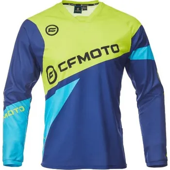 cyklistický dres Dres CFMOTO QuickDry (modro-zelený)