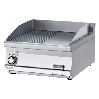 Kuchyňský gril Grilovací deska 59x52 elektrická kombinovaná bez podestavby 400 V | RM - FTLRT-76ET