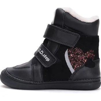 Dívčí zimní obuv Dětské zimní boty DD Step W078-42862B Black 26, Vnitřní délka boty: 16,2 cm