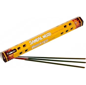 Vonná tyčinka Vonné tyčinky Santalové dřevo 20 ks Tulasi