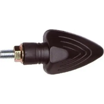 Osvětlení pro motocykl Kapotážový blinkr LED ARROWS- černý, 60mm