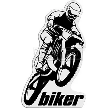 Samolepicí dekorace na vozidlo Samolepka-nálepka reflexní- CROSS,BIKER, CLASSIC, PLOCHÁ DRÁHA