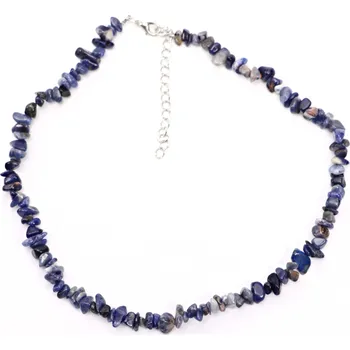 Náhrdelník Magieprirody.cz Náhrdelník Sodalit tromlovaný #30 - z přírodních kamenů