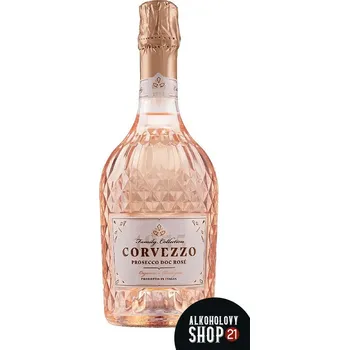 Prosecco rosé Family Collection 1955 Doc Extra dry Corvezzo 0.75l 11,5% (holá láhev)