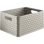 Úložný košík Country 18 l, cappuccino