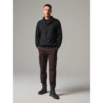 Pánské kalhoty Sinsay - Kalhoty cargo - hnědá - 153AW-98X - 153AW-98X-28-1