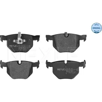 Brzdový systém Sada brzdových destiček, kotoučová brzda MEYLE 025 235 5017