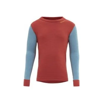 Devold EXPEDITION SILK dětské triko s dlouhým rukávem Beauty