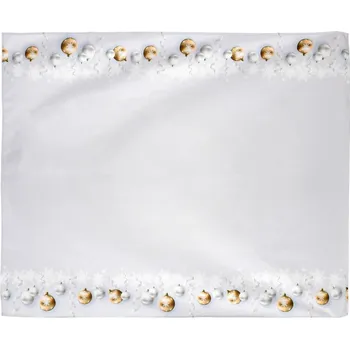 ubrus Ubrus 160x130 cm, motiv vánoční ozdoby