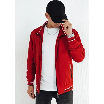 Pánská softshellová bunda Pánská přechodná bunda TX4675 Barva: Červená, Velikost: XL