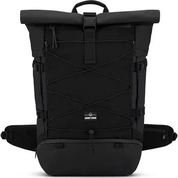 Městský batoh Johnny Urban Rolovací batoh Travel Allen XL černý 47l