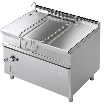 Pánev Pánev sklopná automatická plynová 120 l nerezové dno | RM - BRM120-912G/N