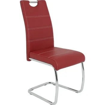 Jídelní židle Jídelní židle Flora, bordó ekokůže