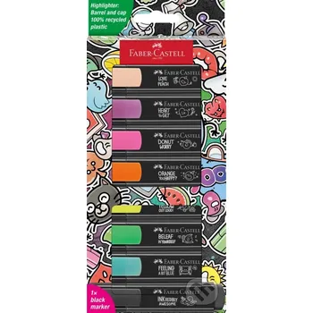 Zvýrazňovač Faber-Castell Textliner 46 Graffiti 1546 8 ks