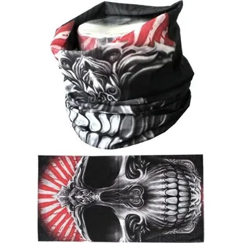 Šátek / nákrčník - velká lebka