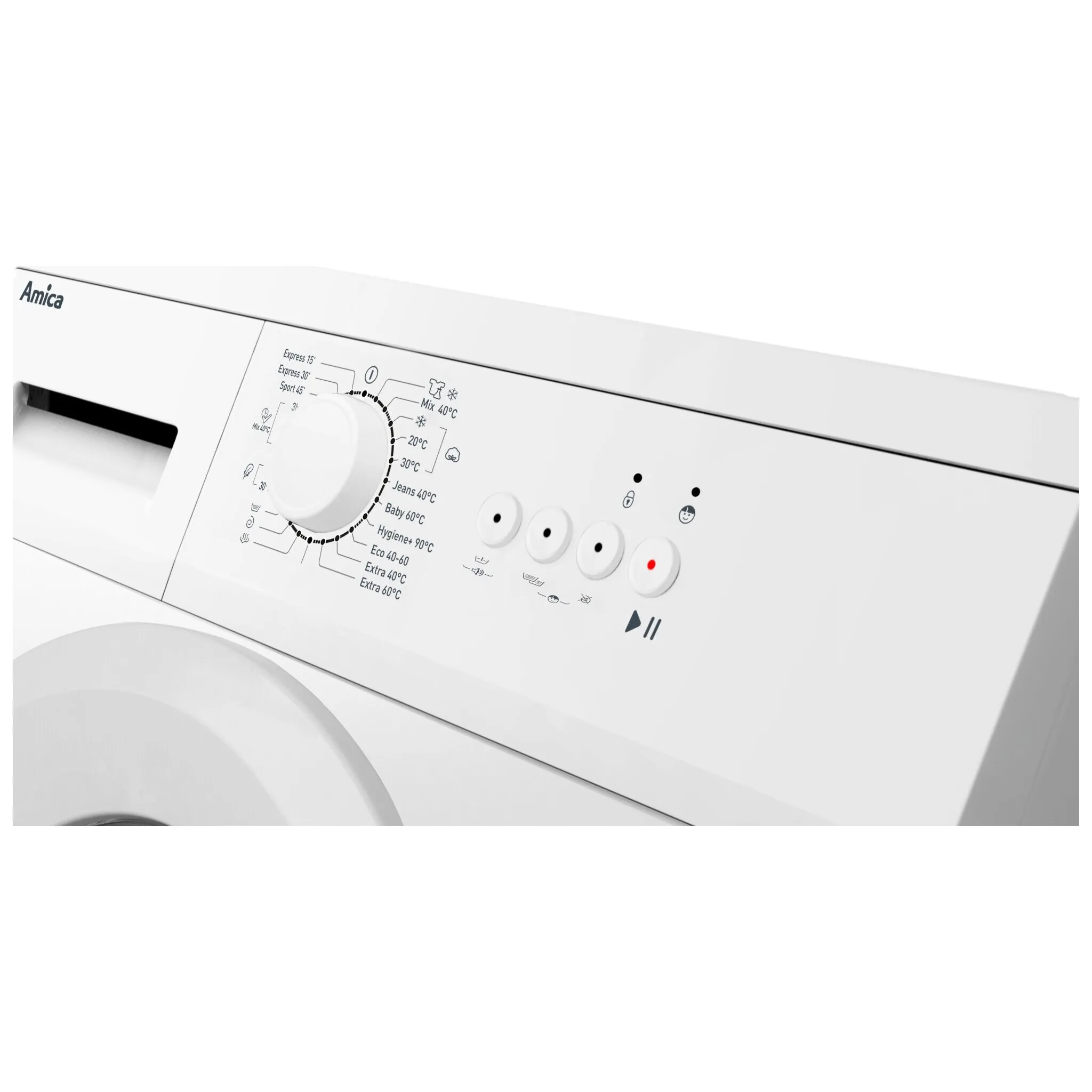Fotografie 7 - Pračka Amica PPS 61002 W