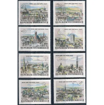Poštovní známka (1964) MiNr. 1164 - 1171 ** - Rakousko - Mezinárodní výstava poštovních známek WIPA 1965, Vídeň (I)