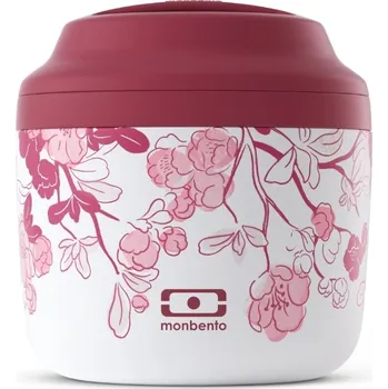 Jídlonosič Monbento Nerezový termobox na jídlo Element Graphic Magnolia 550ml