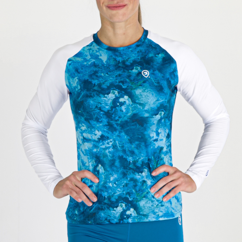 Adventer Funkční UV tričko Blue Coral Barva: Blue Coral, Velikost: S