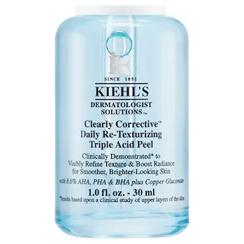 Pleťový krém Kiehls Pece-o-oblicej CisteniClearly Corrective Daily Re-Texturizing Triple Acid Peel 30 ml (47 000,00 Kč / 1 l)